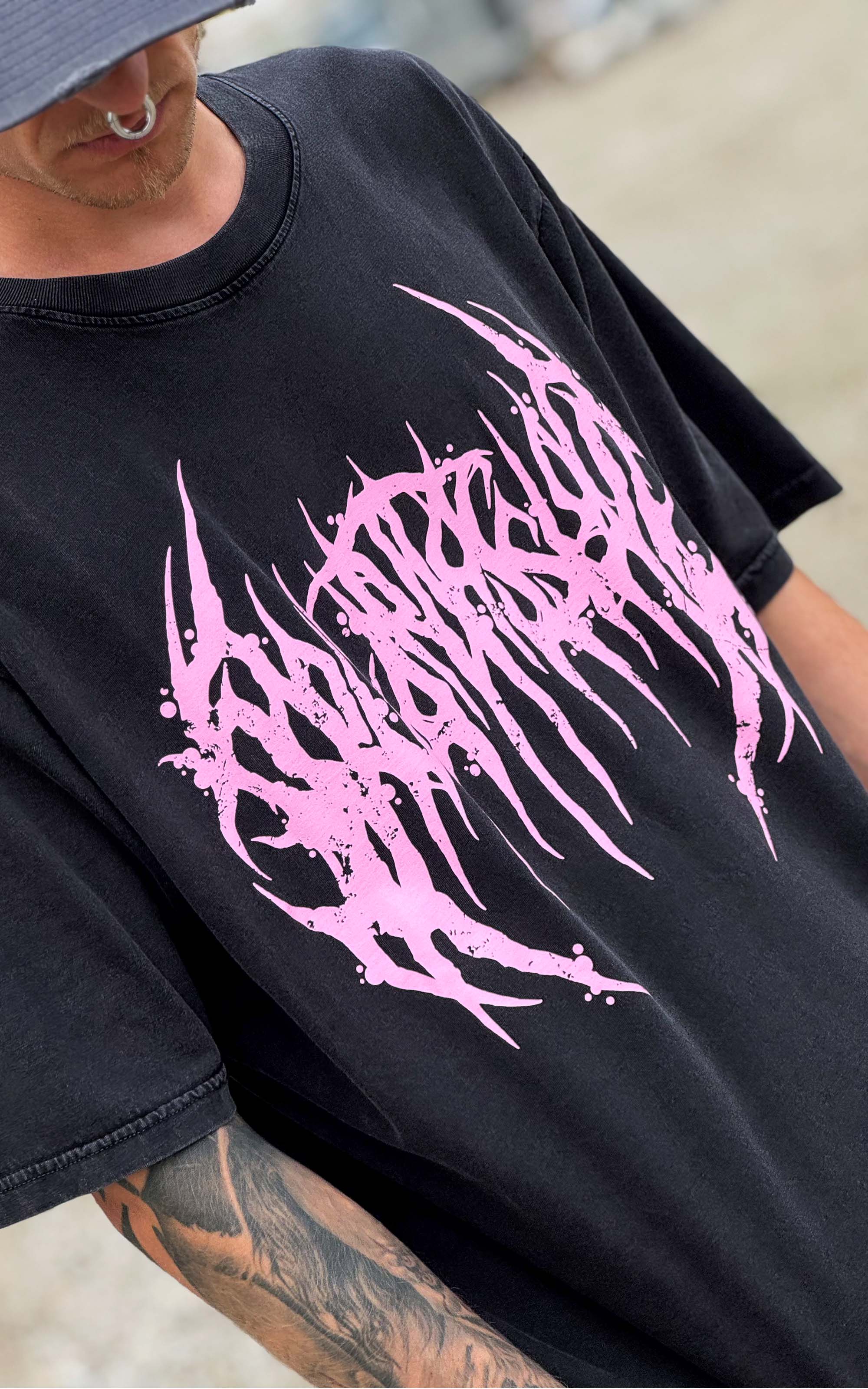 Collection of Core To Passion - Oversized Tee 190GSM in a gallery layout