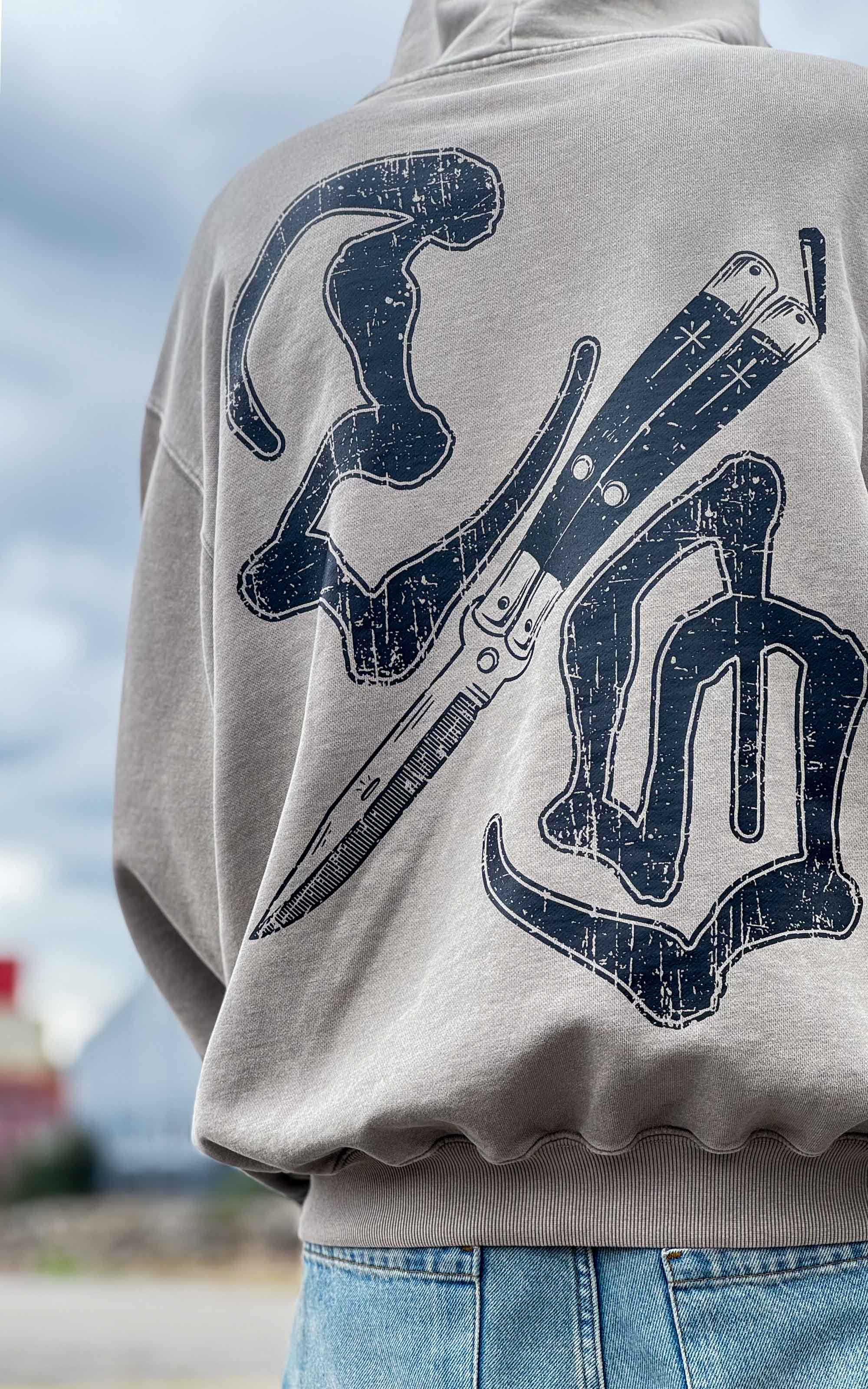 Collection of Lost Script - Heavy Oversized Hoodie 460GSM in a gallery layout