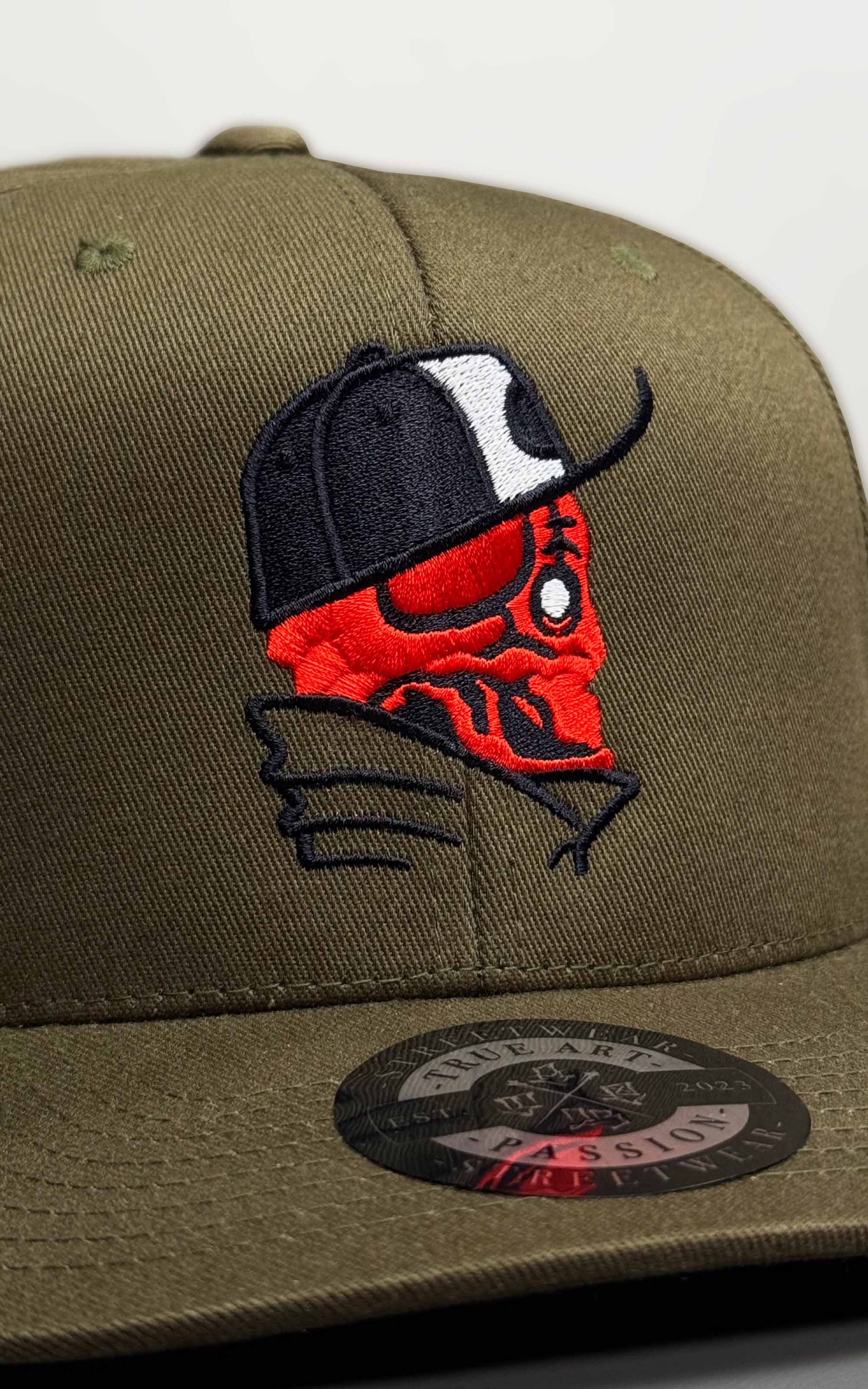 Collection of Red Sullen Head - Snapback Cap in a gallery layout