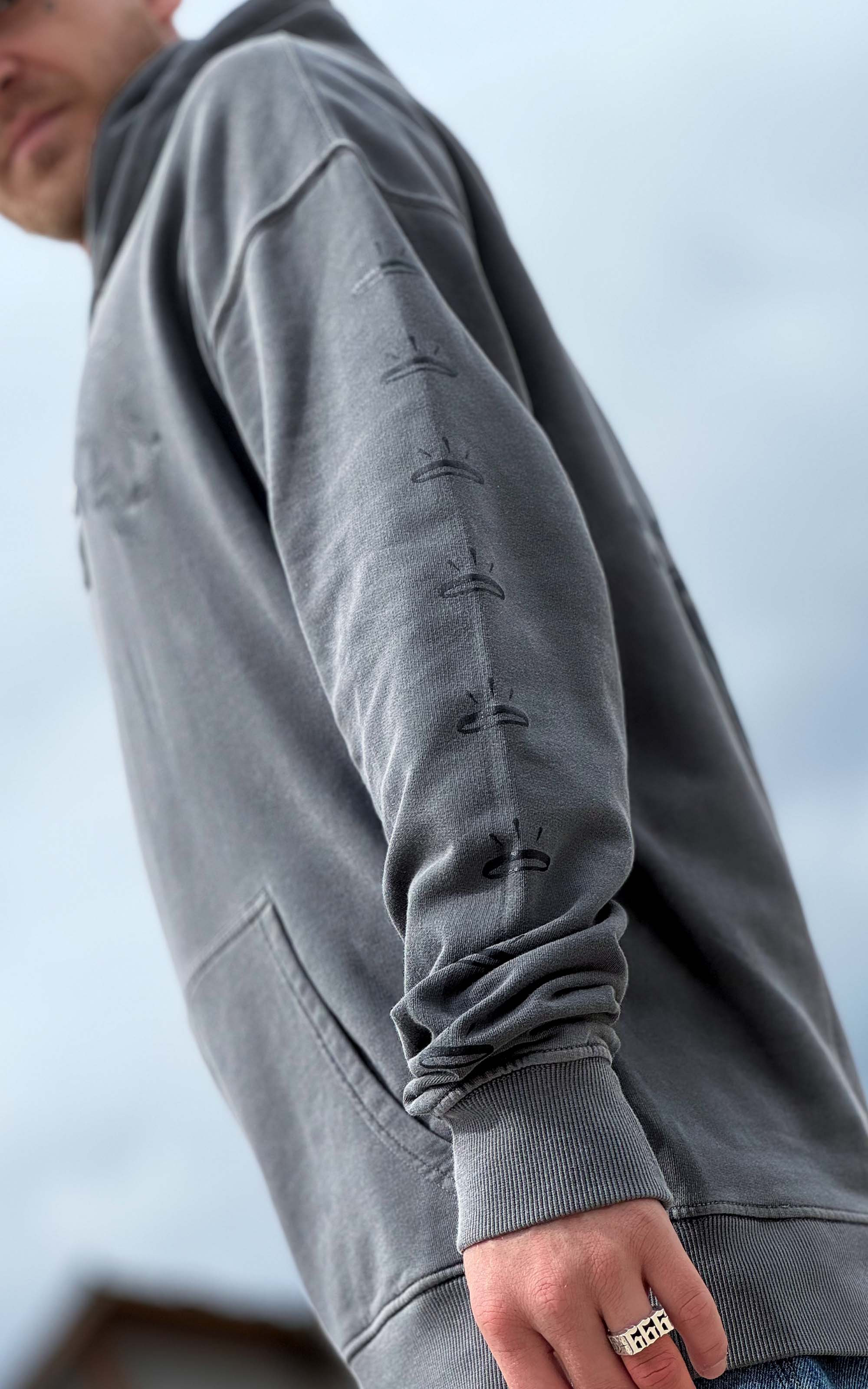 Collection of True Letters - Hoodie 300GSM in a gallery layout