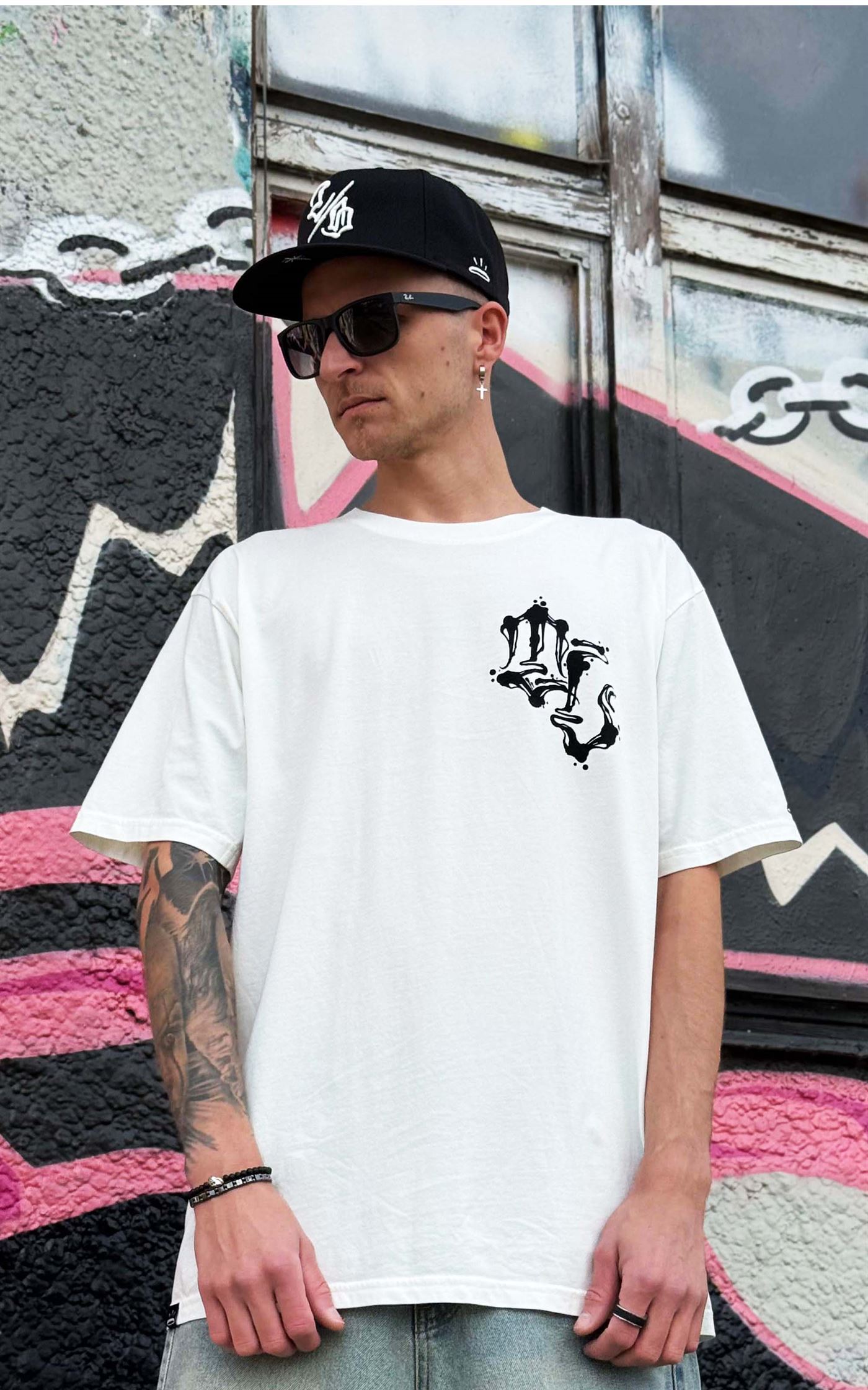 Collection of True Letters - Oversized Tee 190GSM in a gallery layout