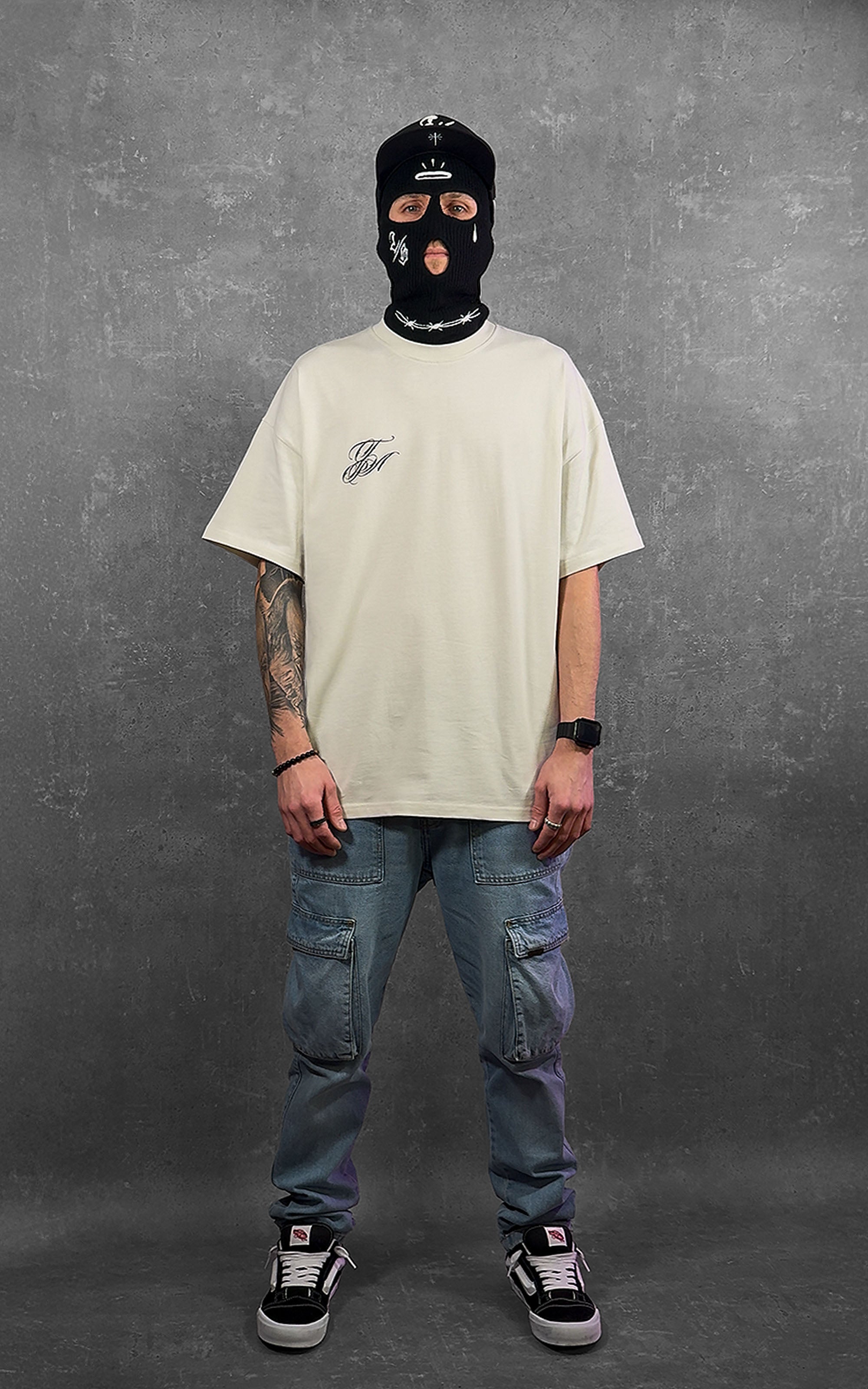 Collection of Trust Head - Heavy Oversized Tee 240GSM in a gallery layout